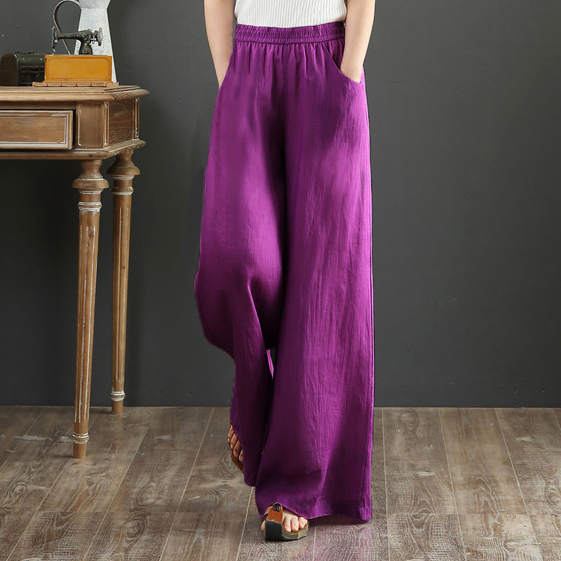 Women'S Shoes X Wide - Letnie damskie spodnie 2025 bawełna i
