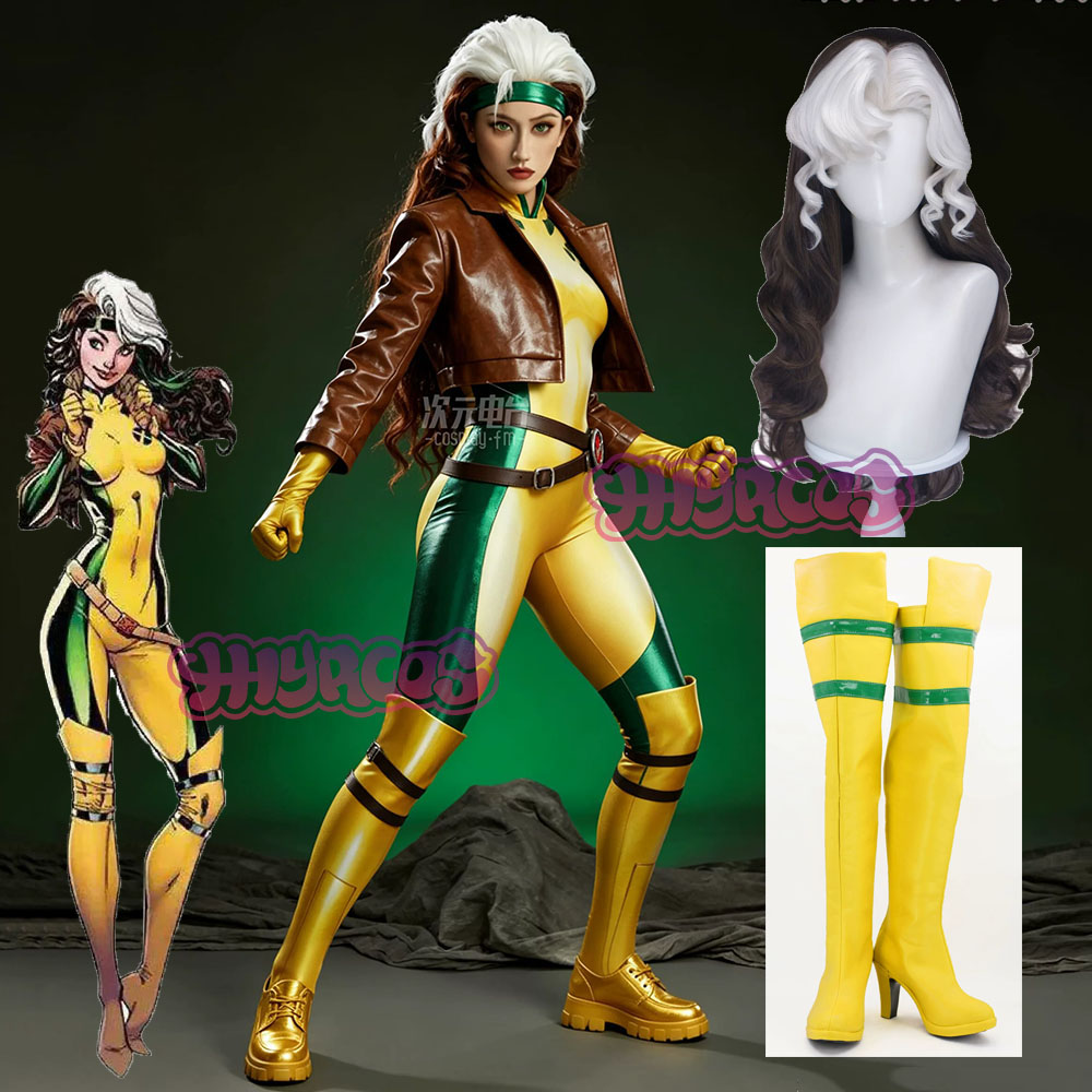 Women'S Shoes Yellow - Anime Annaa Mariee Strój Cosplay Gra