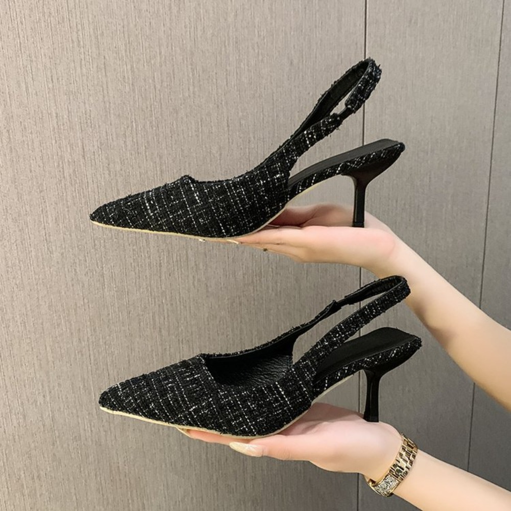 Platform Mule Heel - Eleganckie damskie buty na szpilce z
