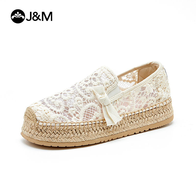 Women'S Shoes Loafers Black - Damskie mokasyny na platformie Joy &