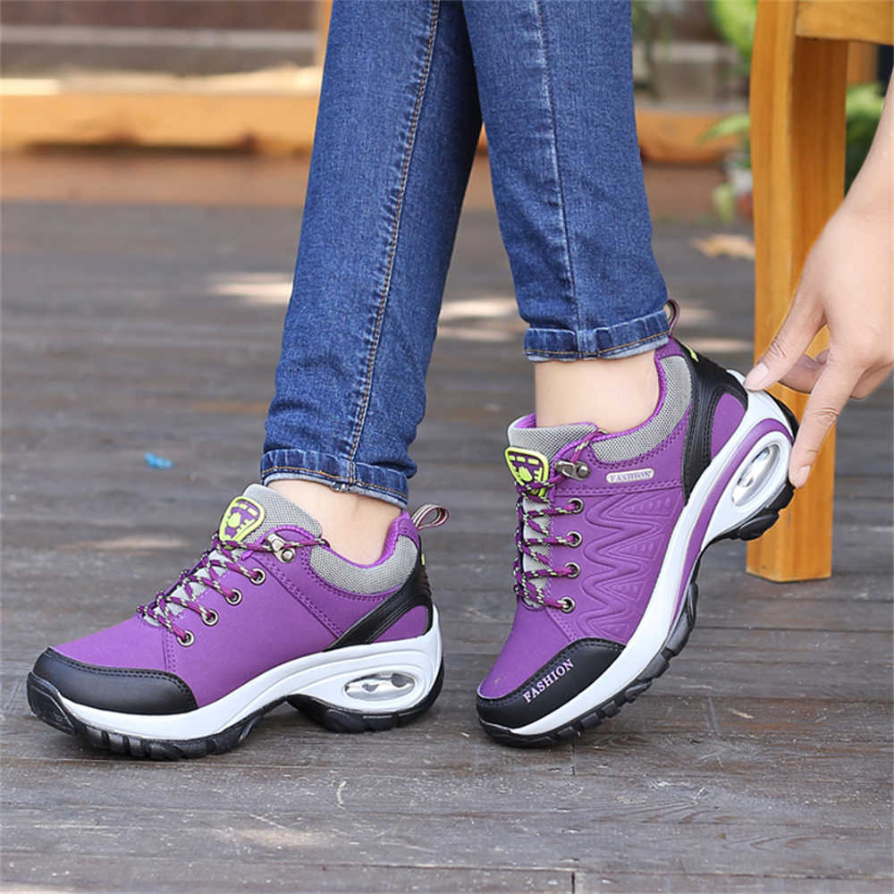 Women'S Shoes Hike - Damskie buty trekkingowe, sneakersy sportowe, obuwie