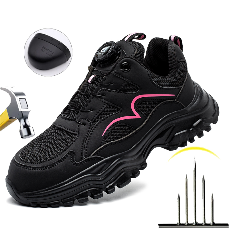 Women'S Shoes Hike - Damskie buty robocze z metalowym noskiem,