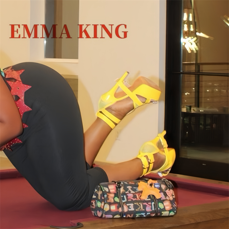 Żółte sandały na platformie z  – Women'S Shoes Yellow recenzja i cena
