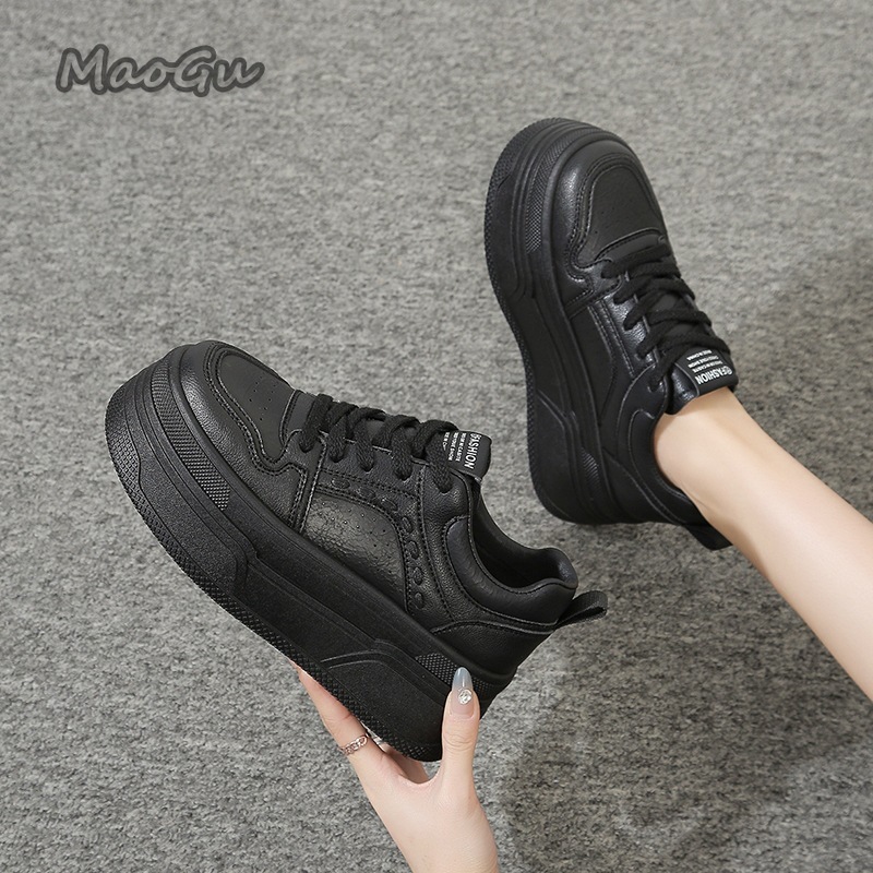 Białe sneakersy na platformie  – Women Shoes Sale recenzja i cena