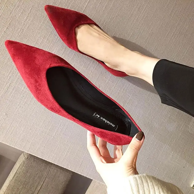 Szpiczasty palec na niskim obc – Women Shoes Quick Delivery recenzja i cena