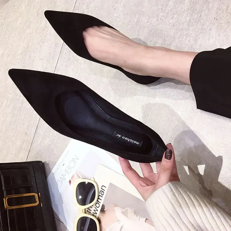Szpiczasty palec na niskim obc – Women Shoes Quick Delivery recenzja i cena