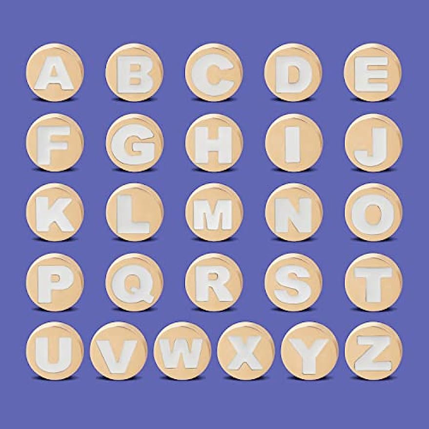 Bling Gold Letter Shoe Charms  – Croc Style Clog recenzja i cena