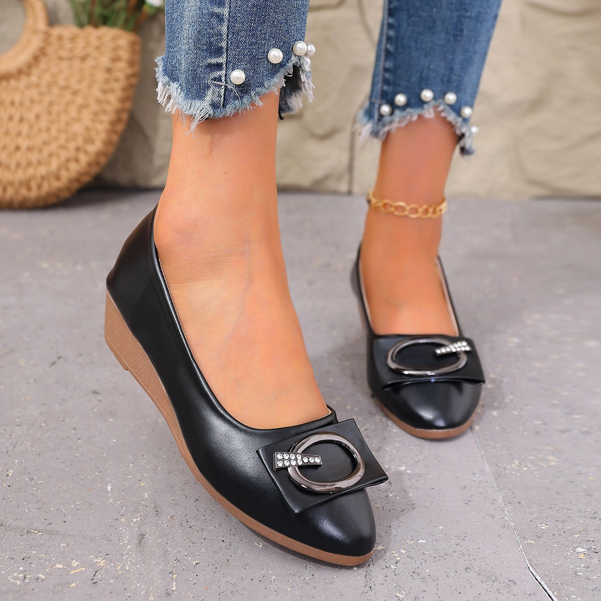 Luksusowe damskie czółenka ze  – Women Shoes Quick Delivery recenzja i cena