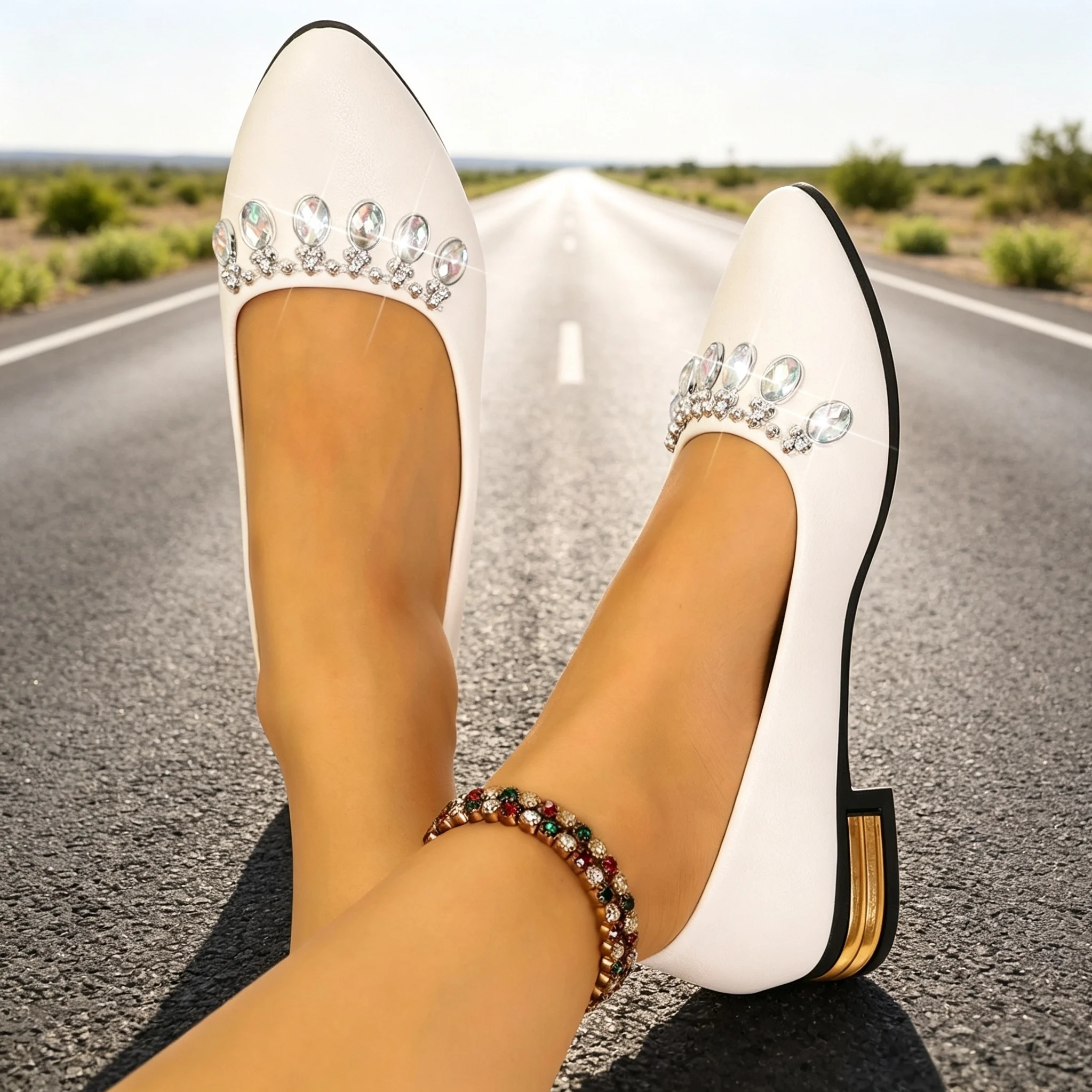 Damskie baleriny z ostrym nosk – Pointed Toe Flat recenzja i cena