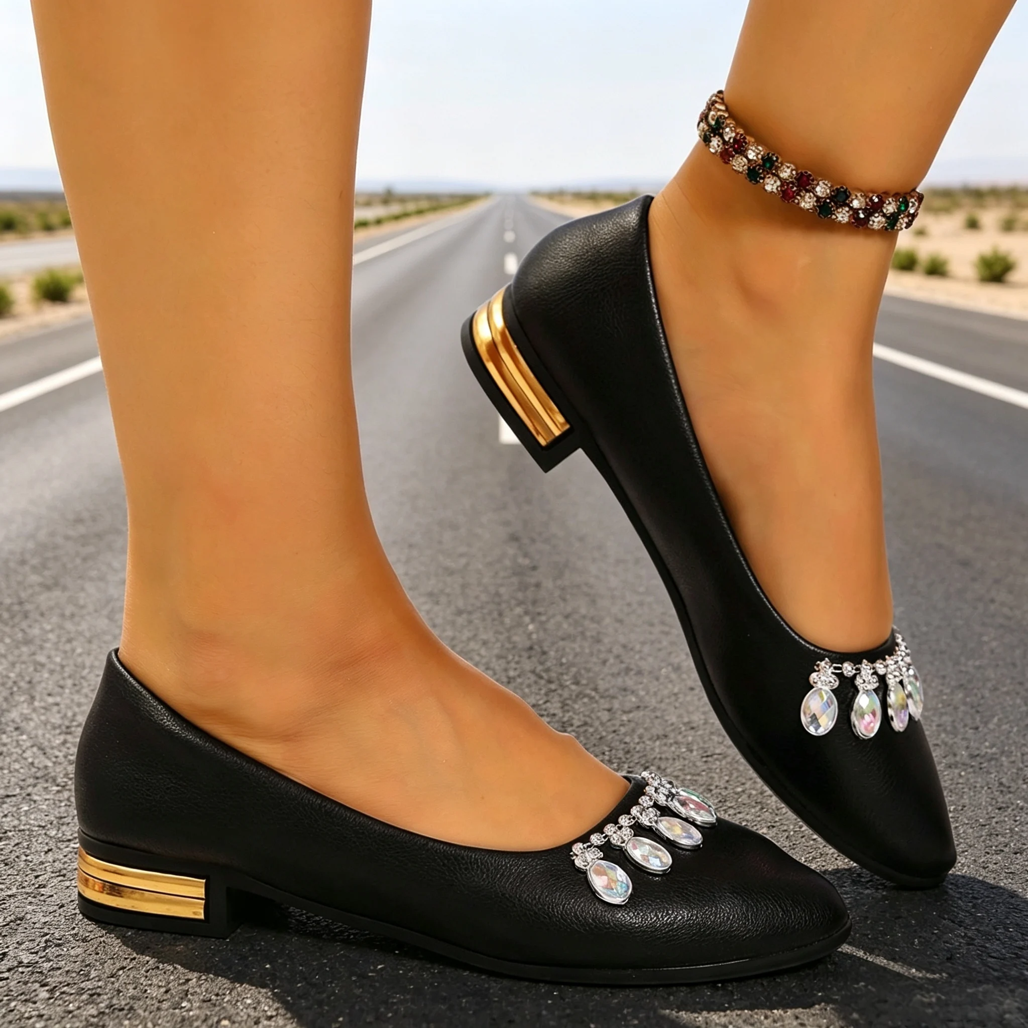 Damskie baleriny z ostrym nosk – Pointed Toe Flat recenzja i cena