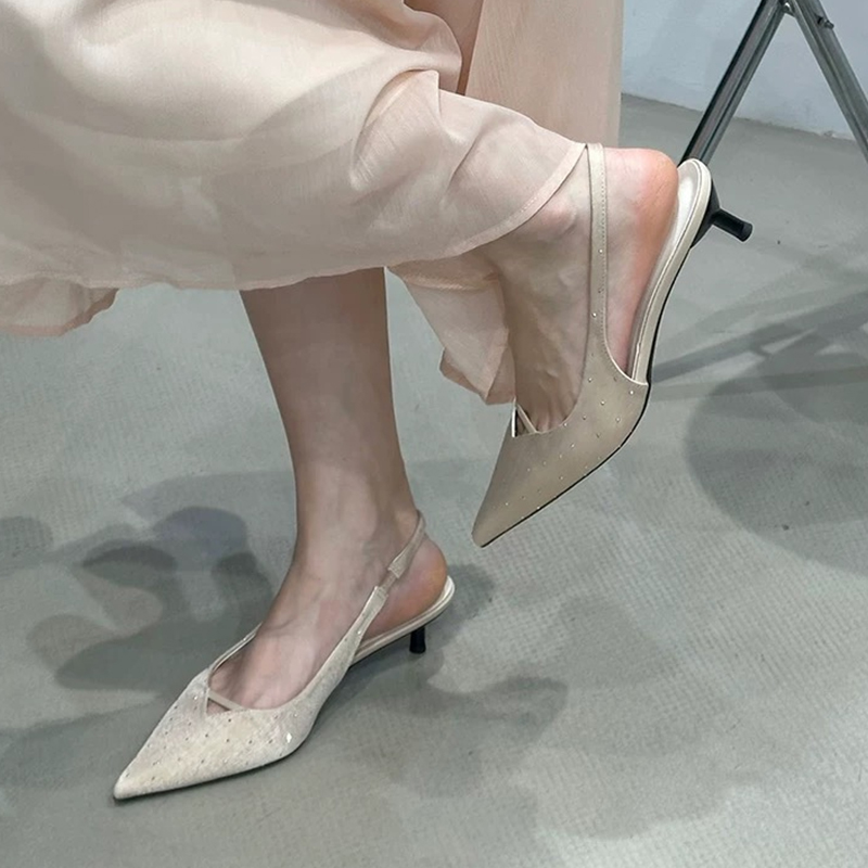 Szpiczaste sandały na wysokim  – Women Shoes For Walking recenzja i cena