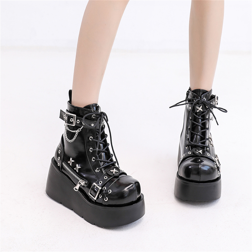 Nowe damskie botki gotyckie na – Wedge Heeled Sneaker recenzja i cena
