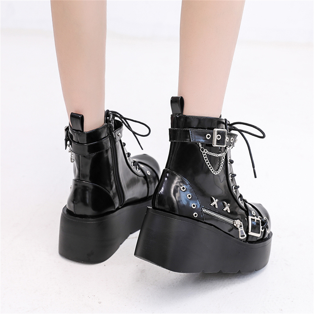 Nowe damskie botki gotyckie na – Wedge Heeled Sneaker recenzja i cena