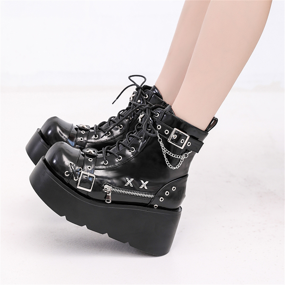 Nowe damskie botki gotyckie na – Wedge Heeled Sneaker recenzja i cena