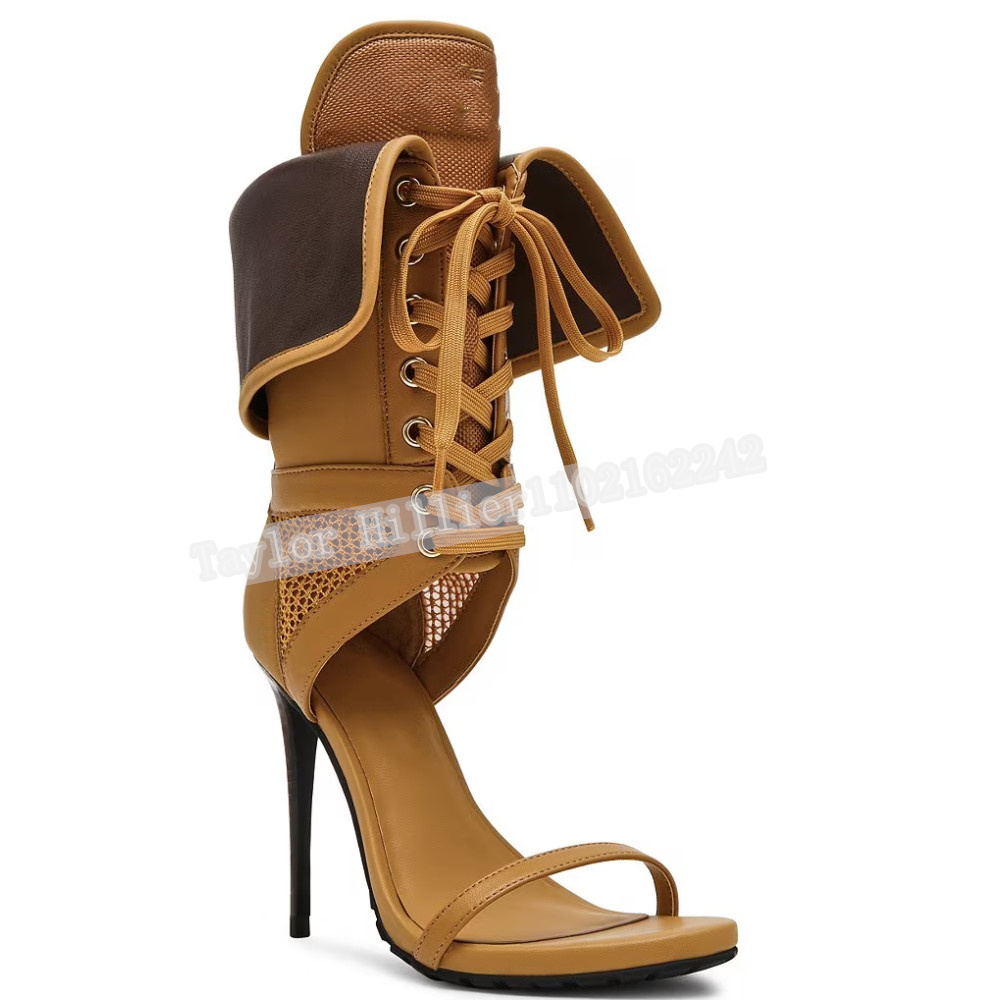 Damskie sandały na szpilce z o – Platform Mule Heel recenzja i cena