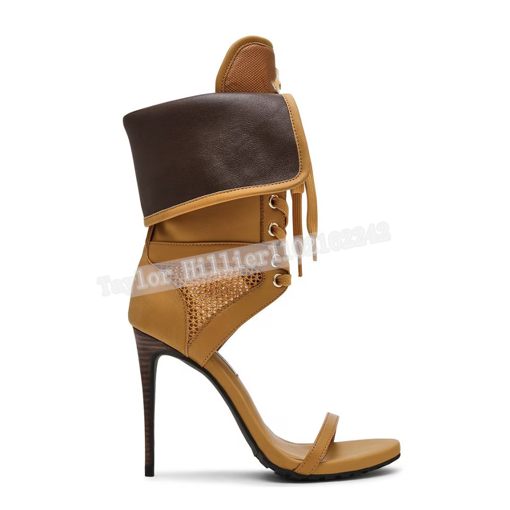 Damskie sandały na szpilce z o – Platform Mule Heel recenzja i cena