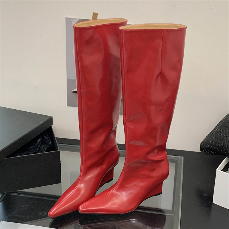 Aneikeh Nowe Kozaki Damskie do – Wedge Heeled Sneaker recenzja i cena