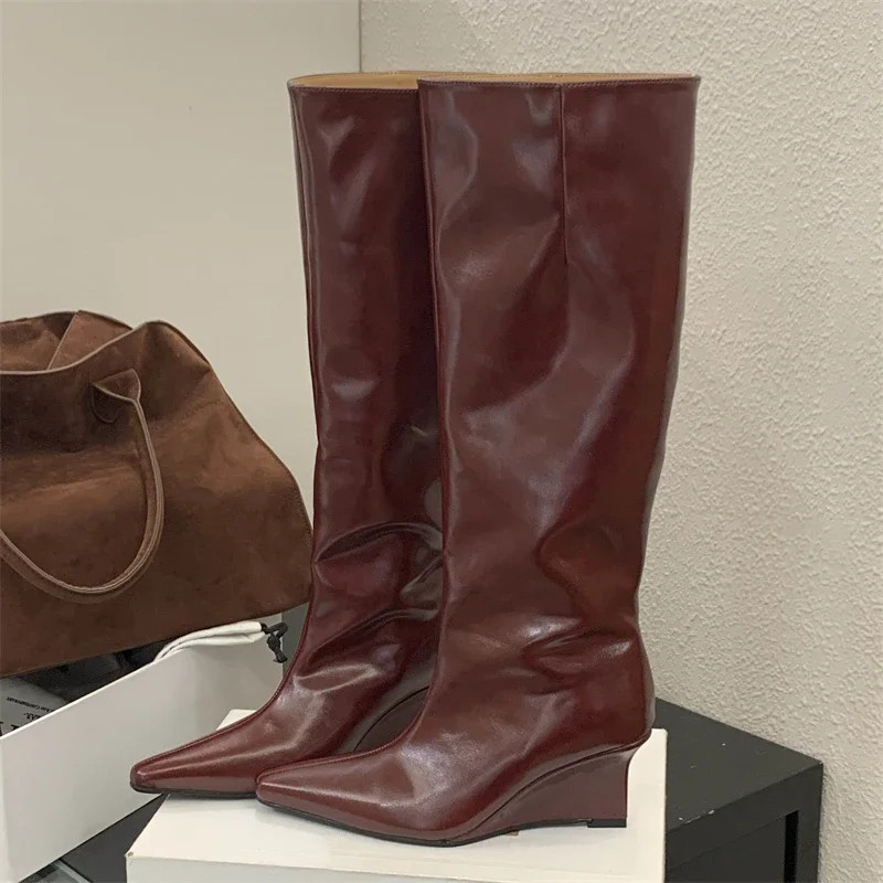 Aneikeh Nowe Kozaki Damskie do – Wedge Heeled Sneaker recenzja i cena